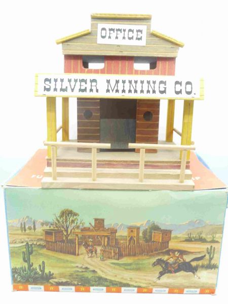 Elastolin Silver Mining Co., Nr. 7808 - OVP, bespielter Zustand