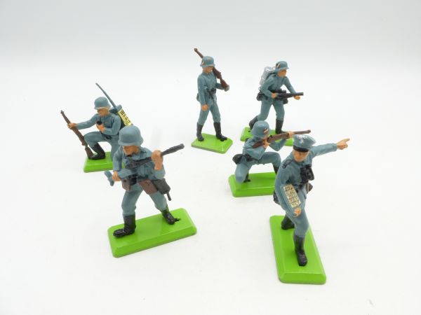Britains Deetail Complete set German soldiers 2nd version - brand new