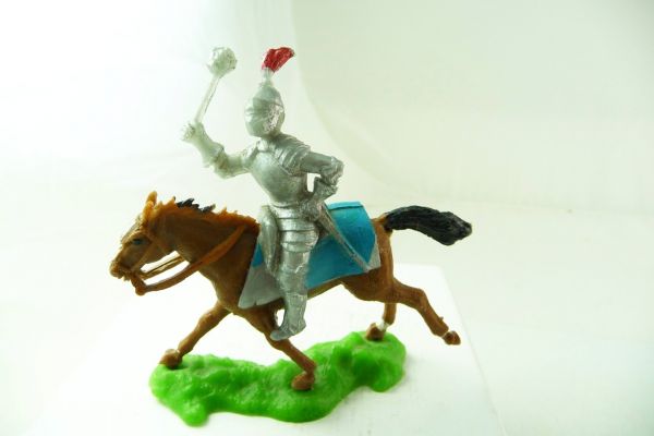 Crescent Knight on horseback with mace