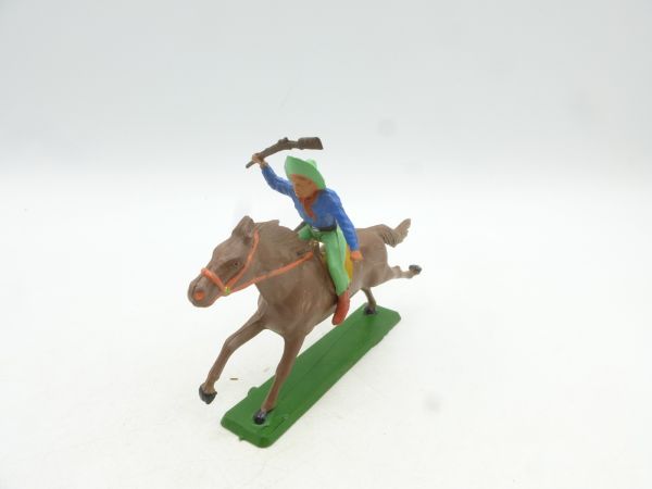Starlux Cowboy riding, striking with rifle