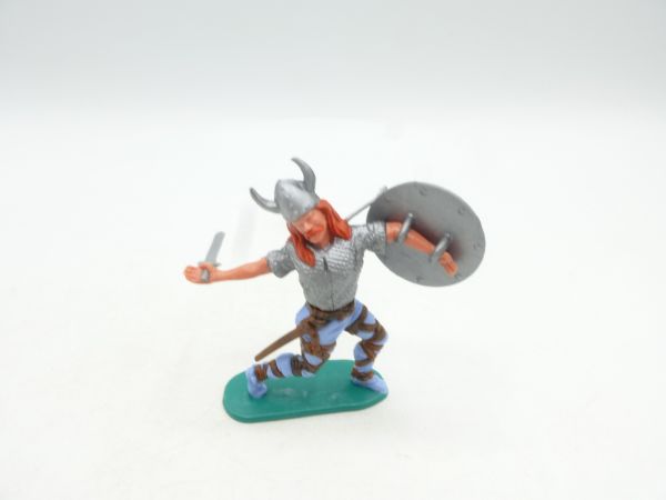 Timpo Toys Viking hit by arrow with sword + shield