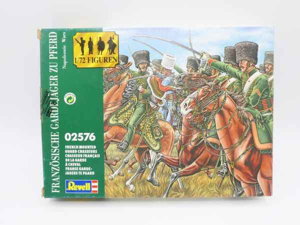 Revell 1:72 French Guardsmen on horseback, No. 2576 - orig. packaging, on cast