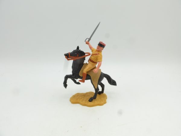 Timpo Toys Foreign legionnaire officer riding with sabre