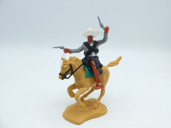 Timpo Toys Mexican riding, firing wild with 2 pistols