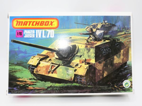 Matchbox 1:76 Panzerjäger IV L/70, Nr. 40087 - OVP, am Guss