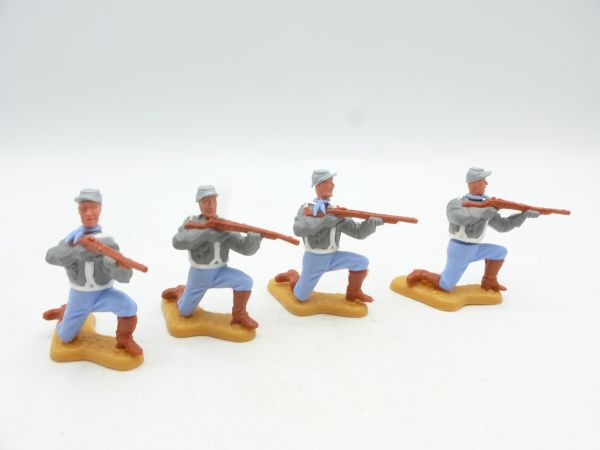 Timpo Toys 4 Southerners 2nd version kneeling shooting