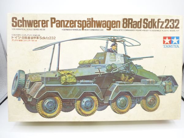 TAMIYA 1:35 Heavy armoured scout car (8-wheel) Sd Kfz 232, No. 8