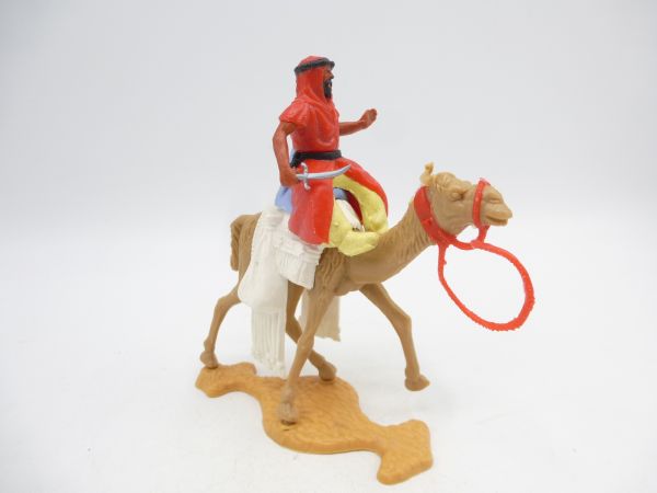 Timpo Toys Camel rider (red, inner pants light yellow)
