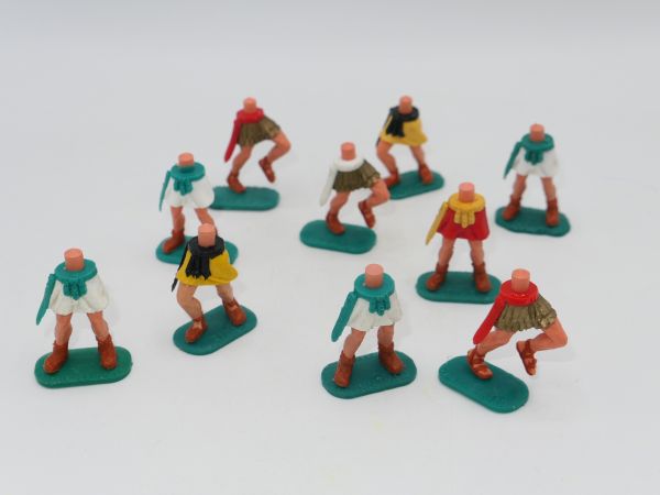 Timpo Toys 10 Römerunterteile gemischt - siehe Foto