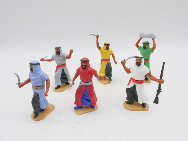 Timpo Toys Satz Araber zu Fuß (6 Figuren)