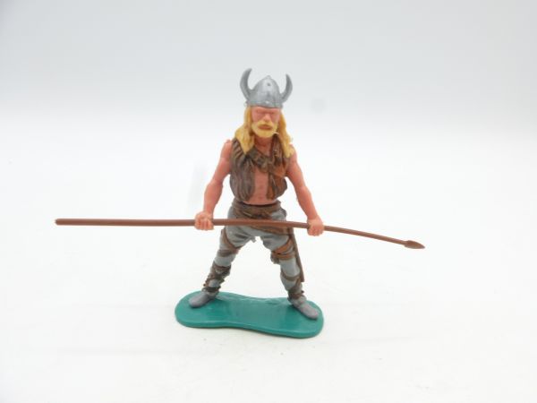 Timpo Toys Viking standing, spear in front of body