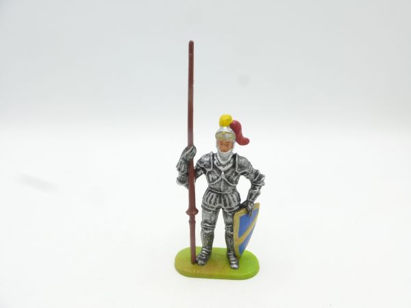 Preiser 7 cm Knight standing with lance, Ref. No. 8937 - top condition