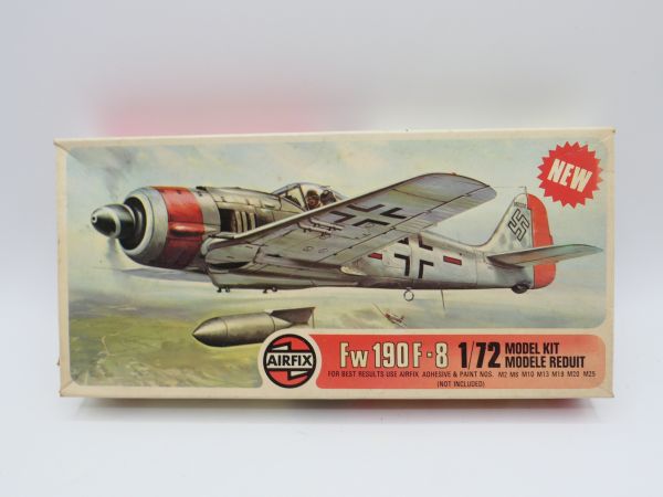 Airfix FW 190F-8, No. 2063-7 Series 2 - orig. packaging, on cast, rare old box