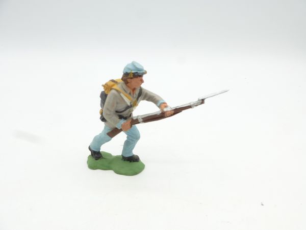 Britains Swoppets Confederate Army soldier advancing with bayonet
