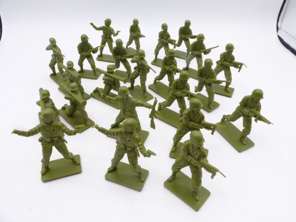 American soldiers, 23 figures (similar to Atlantic)