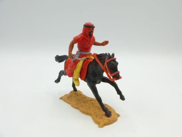 Timpo Toys Arab riding (red/light yellow, grey belt)