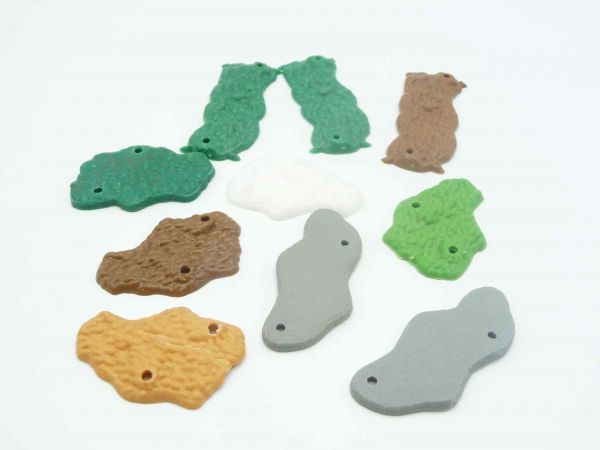 Timpo Toys 10 schöne Bodenplatten für Pferde