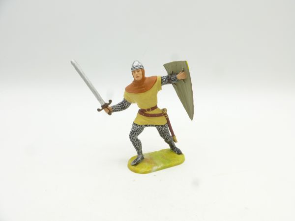 Preiser 7 cm Bayeux Norman with sword + shield