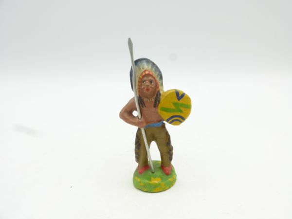 PGH Effelder Chief standing with spear + shield - brand new