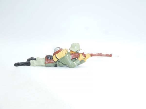 Elastolin (compound) Gunner lying shooting