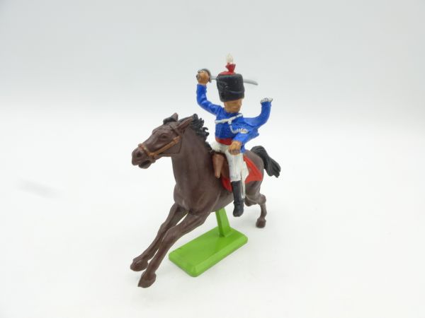 Britains Deetail Waterloo, Frenchman riding, striking sabre from above