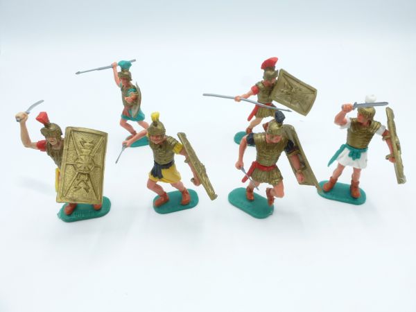 Timpo Toys Set of Romans on foot (6 figures) - used