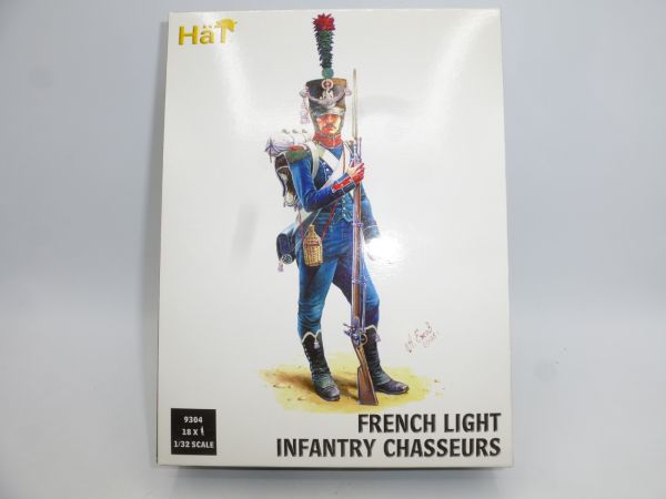 HäT 1:32 French Light Infantry Chasseurs, No. 9303 - orig. packaging, on cast