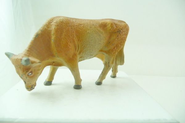 Elastolin Composition Cow grazing - undamaged, with colour abrasion, see photos