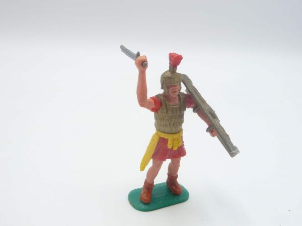 Timpo Toys Römer stehend rot, mit Kurzschwert