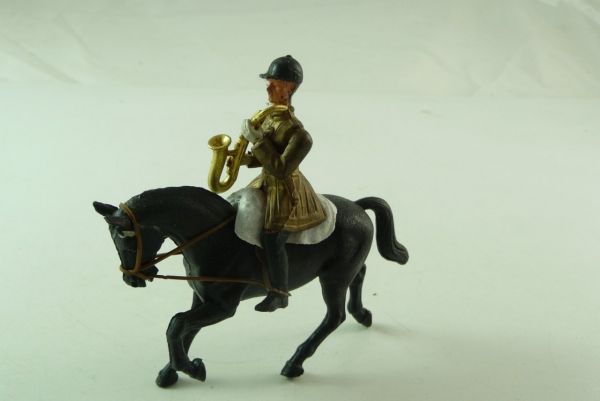 Britains Swoppets Mounted Band of the Lifeguards aus Set Nr. 7840; Saxofon