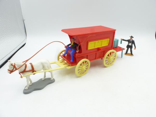 Timpo Toys Dr. Tripp carriage - modification, see photos