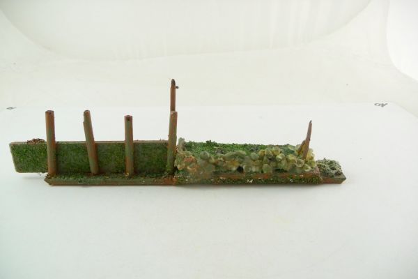 Diorama part for world war soldiers 20 x 5 cm - condition see photos