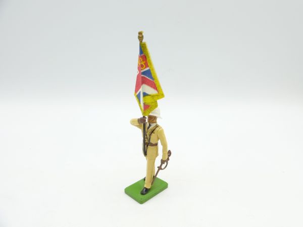 Britains Soldat mit Fahne
