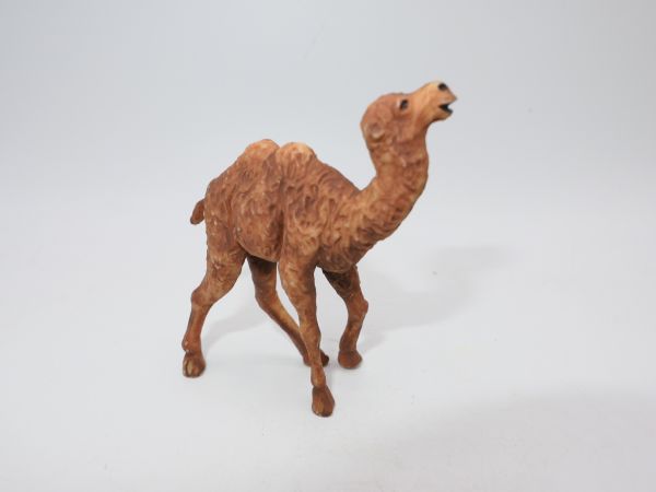 Elastolin soft plastic Bactrian camel - in original bag