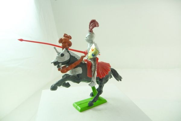 Britains Deetail Knight riding with lance