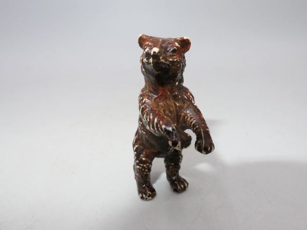 Elastolin Young brown bear standing, No. 5733 - early painting 2