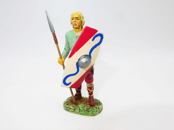 Germania 7 cm Teuton with shield + spear