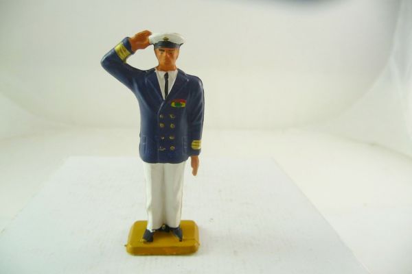 Starlux French Navy; officer saluting