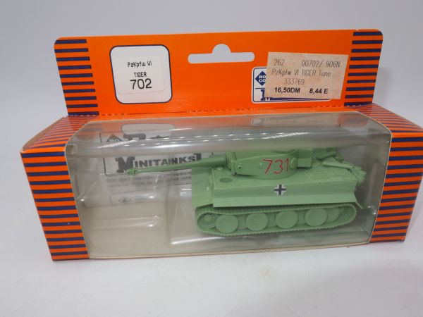 Roco Minitanks Pz Kpfw VI Tiger, No. 702 - orig. packaging