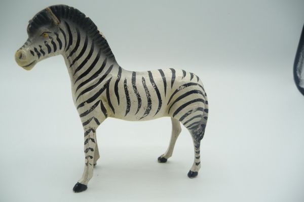 Zebra, passend zu Lineol bzw. Elastolin - tolle Figur, Zustand s. Fotos