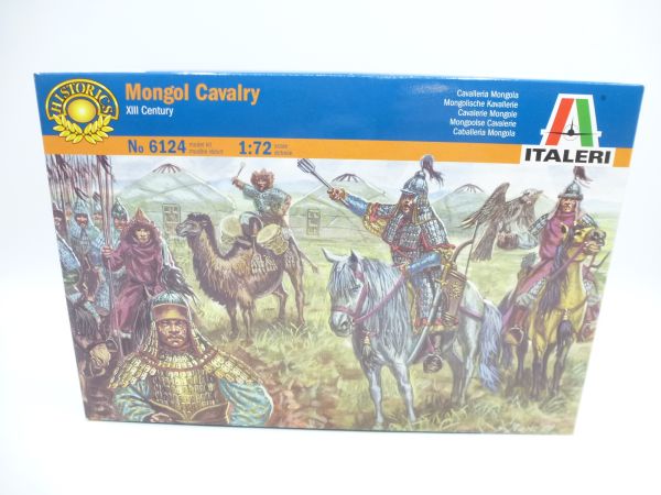 Italeri 1:72 Mongol Cavalry, No. 6124 - orig. packaging, on cast