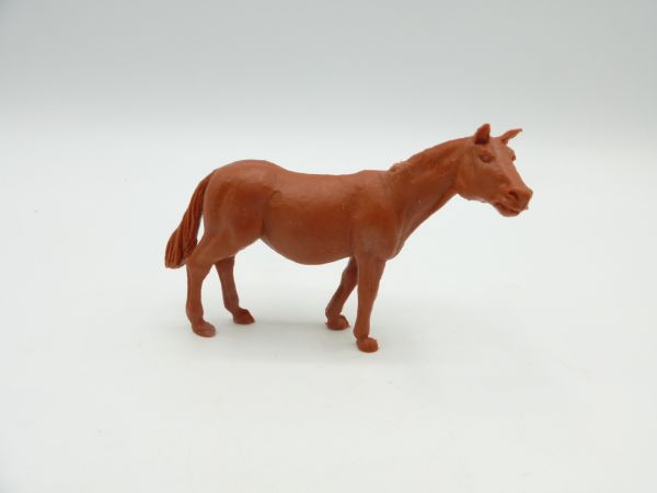 Timpo Toys Pasture horse looking sideways, brown