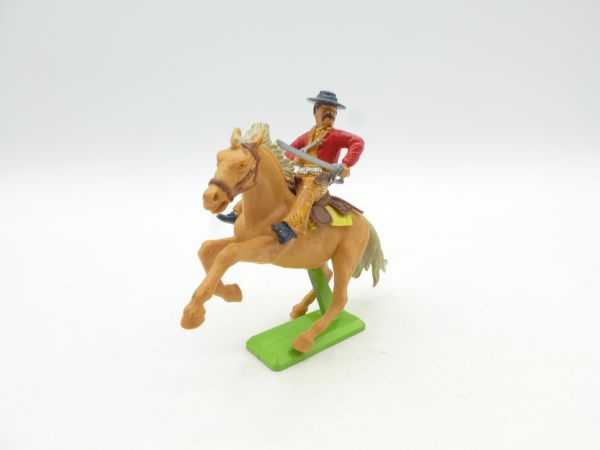 Britains Deetail Mexican riding with sabre + pistol