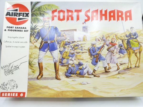 Airfix 1:72 Fort Sahara, Snap together model, No. 6701 - orig. packaging