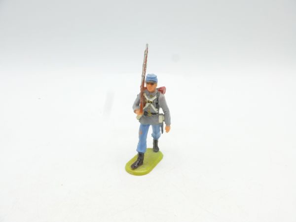 Elastolin 4 cm Südstaaten: Soldat im Marsch, Nr. 9181