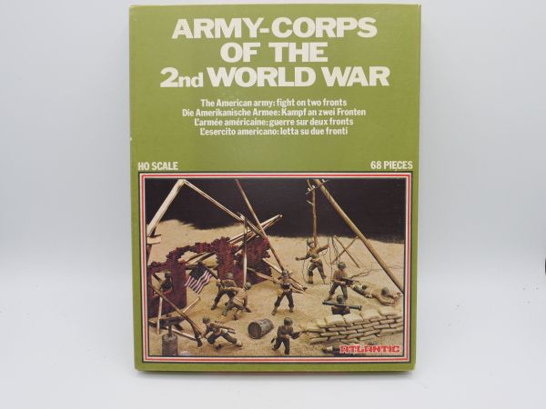 Atlantic 1:72 Rare WK II Box: Army Corps of 2nd World War, No. 1573