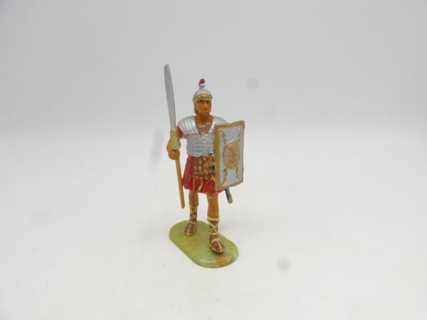 Elastolin 7 cm Legionär im Marsch, Nr. 8401, rote Tunika