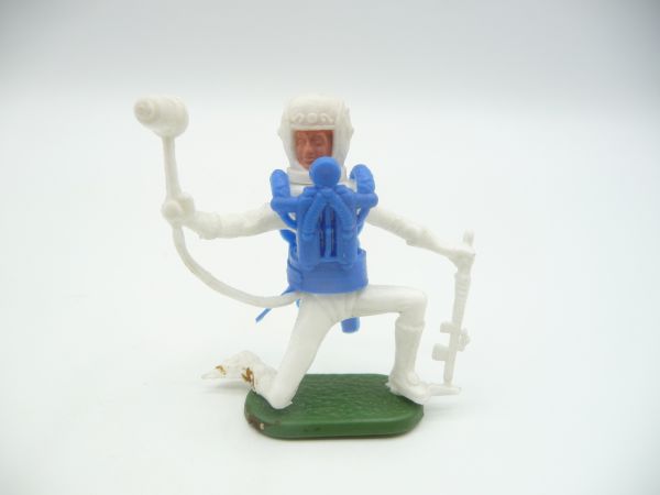 Cherilea Astronaut mit Waffe, weiß/blau