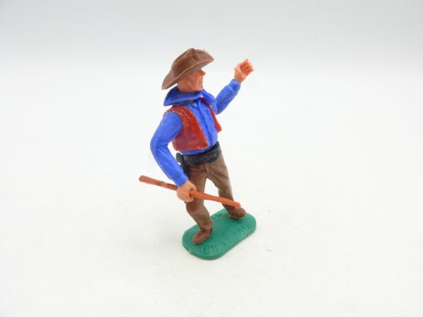 Timpo Toys Cowboy 2. Version stehend mit Gewehr - Umbau