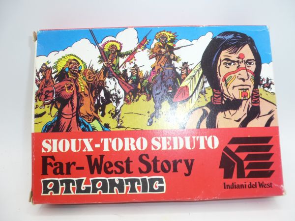 Atlantic 1:72 Far West Story: Sioux Toro Seduto, No. 1109 - orig. packaging